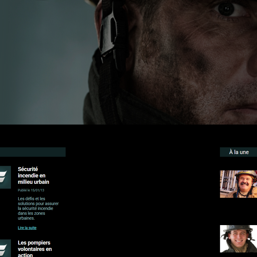 capture d'écran de mon projet en webstatique